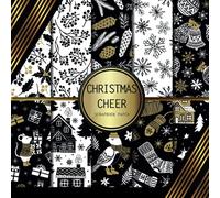 Scrapbook Paper: Christmas Cheer: Double Sided Craft Paper For Card Making, Origami & DIY Projects | Decorative Scrapbooking Paper Pad