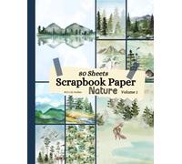 Scrapbook Paper Nature: Decorative paper for DIY, origami and other paper craft projects-Volume 1