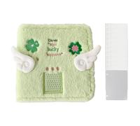 Scrapbook Photo Organizer Adorable Plush Memory Book Card Storage with Pockets Premium Material Plush Book with Secure Closure Album Accessory