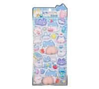 Scrapbook Sticker - 21.5x9.5cm Journal Ledger Book Decal | Waterproof Vinyl Decals | kawaiis Water Bottle Sticker | Water Cups Laptops Wall Guitars Suitcases Luggage Notebook Envelop Glasses