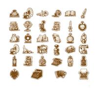 Scrapbook Stickers Vintage Retro Decorative Stickers Easy Apply Paper Stickers for Journal Notebook Water Bottle Gifts 100PCS 40x40mm (Old Objects)