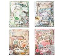 Scrapbook Supplies Kit 400pcs Aesthetic Journal DIY Stationery Paper