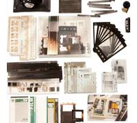 Scrapbook Supplies Kit, 94 PCs Scrapbook Stickers Scrapbook Kit Journal Stickers Scrap Book Stickers Film Scrapbook Paper Packs Vintage Collection Washi Stickers for Journals DIY Crafts Collage Album