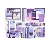 Scrapbooking Collages Junk Journal Decoration Gift Box Tape Sticker Journaling Kits Paper Frame Supplies Kits Paper Frame Collages Journal Decoration Gift Box