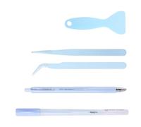 Scrapbooking Craft Tool Includes Adhesive Applicator Spatula Ceramic Cutter and Tweezers for Art Craft and Scrapbooking Ceramic Pen for Art Project