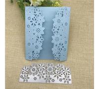Scrapbooking Cutting Stencils,13.6x5.5cm Lace Flower Metal Cutting Die Keychain Heart Paper Key Chain Scrapbook Paper Craft