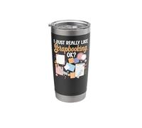 Scrapbooking I Just Really Like Scrapbooking, Ok? Stainless Steel Insulated Tumbler