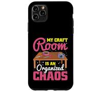 Scrapbooking My Craft Room Organized Chaos Handmade Crafter Case for iPhone 11 Pro Max