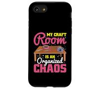 Scrapbooking My Craft Room Organized Chaos Handmade Crafter Case for iPhone SE (2020) / 7/8