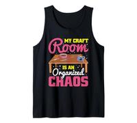 Scrapbooking My Craft Room Organized Chaos Handmade Crafter Tank Top
