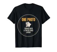 Scrapbooking - One Photo Turned Into Twelve Pages - Washi T-Shirt
