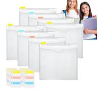 Scrapbooking Paper Organizer - Transparent Cardboard 12x12, Convenient Self Adhesive Tabs, Lightweight Practical Durable, Compact Portable Stable, Easy To Display | Accessory For Home