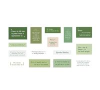 Scrapbooking Papers Decorative Journaling Paper Pad 45 Sheets Premium Sulfate Paper Craft Scrapbook Supplies for Handbook Photo Album DIY Projects (Green)