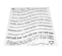 Scrapbooking Stamps T1481 for Craft Diary Decoration
