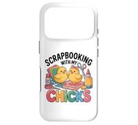 Scrapbooking With My Chicks Funny Craft Hobby Case for iPhone 17 Pro