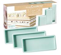 ScrapCooking - 3 Silicone Layer Cake Moulds for Christmas Log - 2976