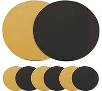 ScrapCooking 5201Set of 6 Fine Cardboard Cake Boards 24 x 24 x 0.7 cm, Multicoloured