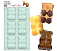 SCRAP COOKING ScrapCooking® 6 Bear Silicone Mould