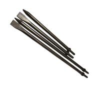 Scraper 350mm 450mm Air Pneumatic Hammer Chisels Round Collar Flat And Point Concrete Tile Pneumatic Air Hammer Chisels Bit