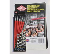 Scraperboard Class Pack 200x125mm 60 pieces (SFC1)