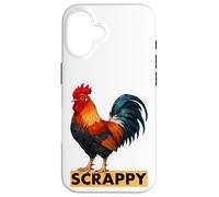 Scrappy Rooster Speranza Gaming Funny Case for iPhone 16