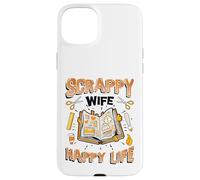 Scrappy Wife Happy Life Womens Scrapbooking Case for iPhone 15 Plus