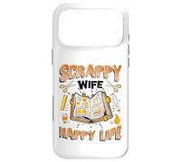 Scrappy Wife Happy Life Womens Scrapbooking Case for iPhone 17 Pro Max