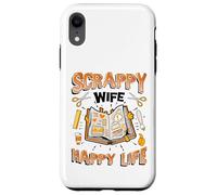 Scrappy Wife Happy Life Womens Scrapbooking Case for iPhone XR