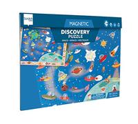SCRATCH 276181232 Magnetic Puzzle for Children from 3 Years, 2-in-1 Puzzle and Explore, Space, 30 Pieces