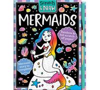 Scratch and Draw Mermaids - Scratch Art Activity Book