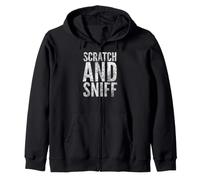 Scratch And Sniff Zip Hoodie