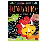 Scratch and Sparkle Dinosaurs Activity Book - Paperback