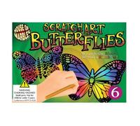 House of Marbles Butterflies Scratch Art Set