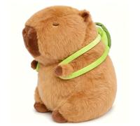 Scratch Art Capybara Plush Toy - With Turtle Pillow, Cute Capybara Teddy Plush Toy - Perfect Capybara Gift for Birthdays, Playtime, and Home Decoration (With Turtle)