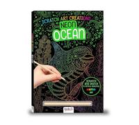 Scratch Art Creations: Neon Ocean