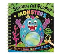 Scratch Art Fluffy Monsters