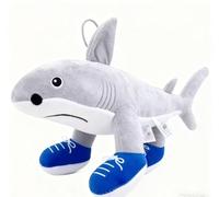 Scratch Art Tralalero Tralala Plush Toy 14-inch Cute Ltalian Shark Brain Toy Teddy Plush Doll Ltalian Tralalero Tralala Lmagination Plush Toy A Suitable For Boys And Girls (Shark)