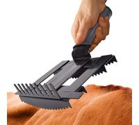 Scratch Brush - Iron 20 x 14 cm | Horse Brush Against Itching | Detangling Brush | Livestock Care Device for Goats, Sheep, Stable Care, Use on the Farm, Outdoor Care and Daily Use