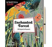 Scratch & Create: Enchanted Forest: 20 original art postcards
