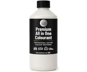 Scratch Doctor All in One Leather Colourant Self Seal Leather Dye Repair Paint for Furniture, Sofas, Car Seats (White, 250ml)