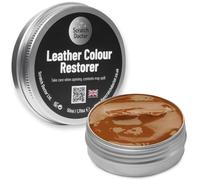 Scratch Doctor Leather Colour Restorer Recolouring Balm Repair Treatment for Faded & Worn Absorbent Leather Furniture, Sofas, Chairs (Dark Tan)