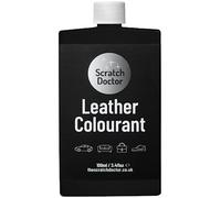 Scratch Doctor Leather Colourant Restore & Repair Leather Faux Vinyl Paint for Furniture Sofas Car Seats Shoes Handbags (Black, 100ml)