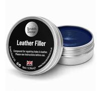 Scratch Doctor Leather Filler Repair Compound Fill Holes Cracks Scratches Scuffs on Leather Furniture Car Seats Shoes and Bags (Dark Blue, 10ml)