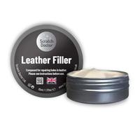 Scratch Doctor Leather Filler Repair Compound Fill Holes Cracks Scratches Scuffs on Leather Furniture Car Seats Shoes and Bags (Cream, 10ml)
