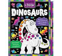 Scratch & Draw Dinosaurs - Scratch Art Activity Book: (Scratch and Draw)