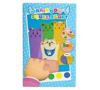 Scratch Drawing Paper Set Rainbow Colored, Rainbow scratchoff | Educational Scratch Drawing Paper Set for Kids Student Adults Art Drawing Doodling