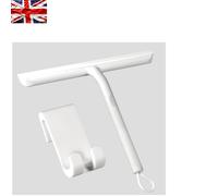 Scratch-Free Silicone Shower Squeegee with Hook - Effortless Cleaning for Glass