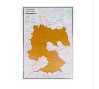 Scratch Germany Print - 59 x 42 cm - Map Making for More Than 50 Years