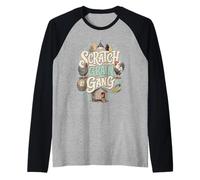 Scratch Grain Gang Farm Fowl Raglan Baseball Tee