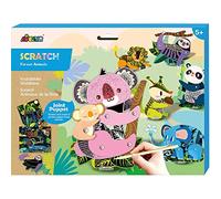Avenir CH191685 Scratch Jointed Puppet Forest Animals, Mixed Colours
